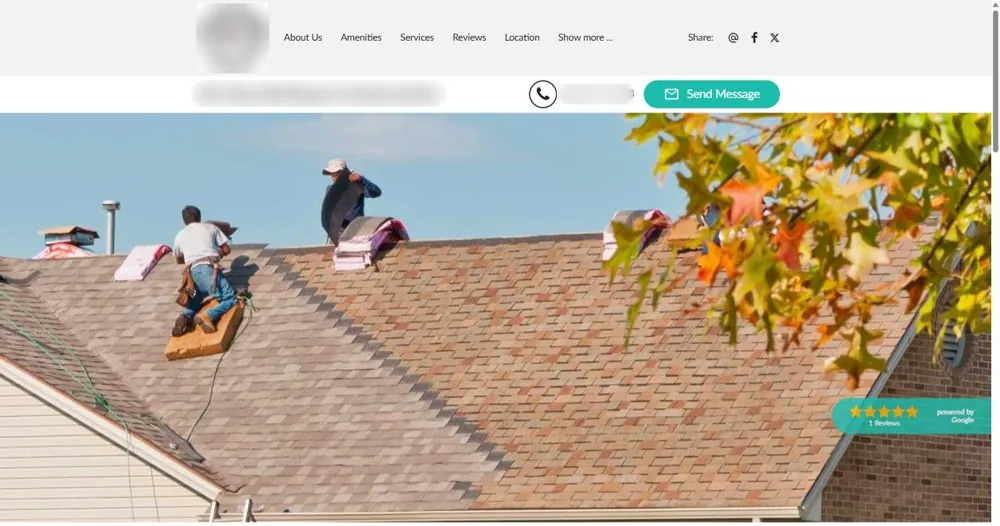 Free-builder roofer site